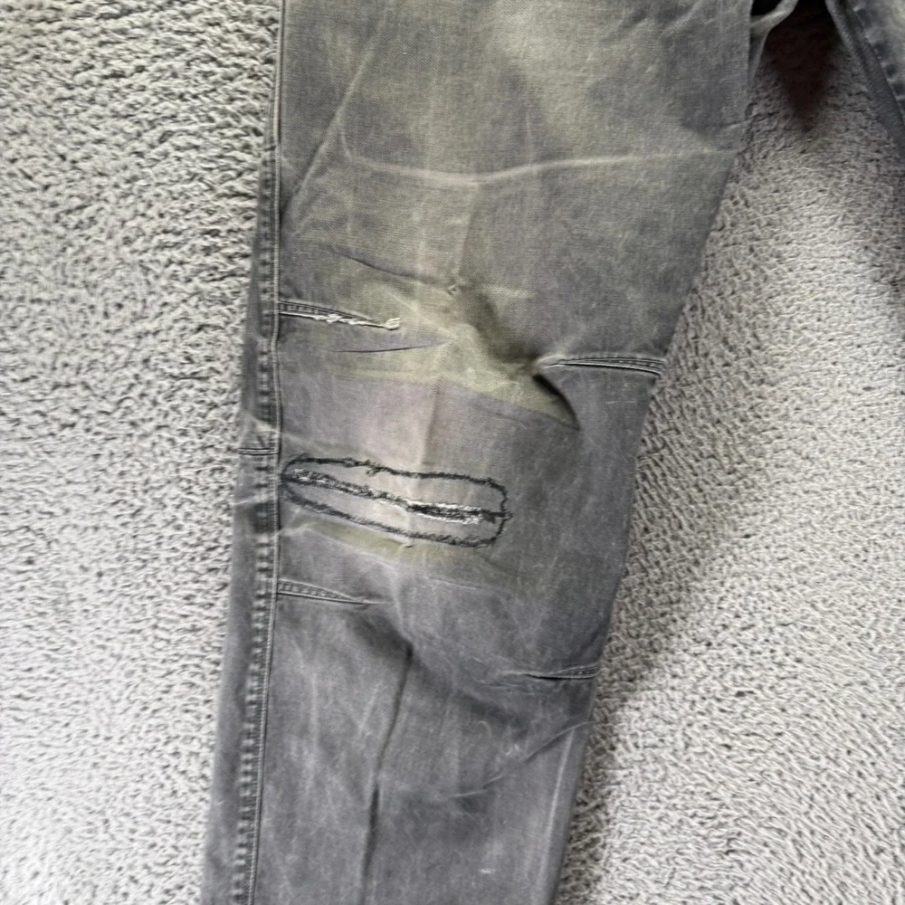 Kuhl Rydr Jeans Mens 40x34 Gray Cotton Denim Straight Workwear Travel Stretch
